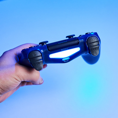 Joystick PS4 Alternativo Azul - Estación Play