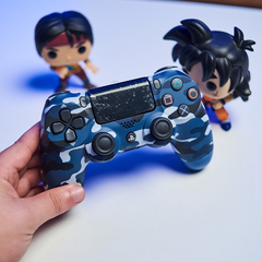 Joystick PS4 Alternativo Camuflado Azul en internet