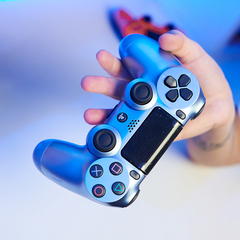 Joystick PS4 Alternativo Titanium Blue en internet