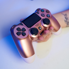 Joystick PS4 Alternativo Rose Gold