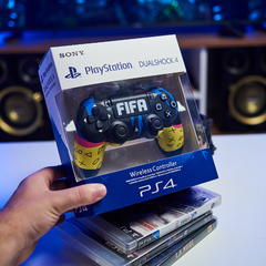 Joystick PS4 Edicion FIFA Blue - comprar online