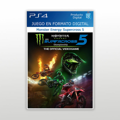 Monster Energy Supercross - The Official Videogame 5 PS4 Digital Primario