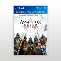 Assassin's Creed Triple Pack PS4 Digital Primario