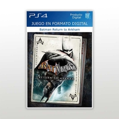 Batman Return to Arkham PS4 Digital Primario