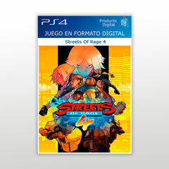 Streets Of Rage 4 PS4 Digital Primario