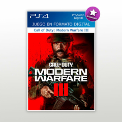 Call of Duty Modern Warfare III PS4 Digital Secundaria