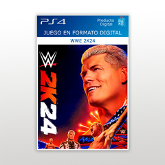 WWE 2K24 PS4 Digital Primario