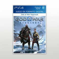 God of War Ragnarok PS4 Digital Primario