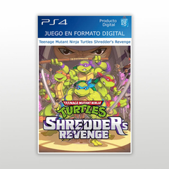 Teenage Mutant Ninja Turtles Shredder's Revenge PS4 Digital Primario
