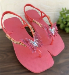 Havaianas Soleil Borboleta Coral