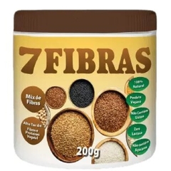 7 FIBRAS - REGULADOR INTESTINAL 100% ORIGEM VEGETAL 200G - ( 2 POTES)