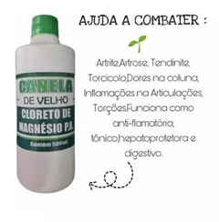 Frascos 3 Canela De Velho Com Cloreto De Magnésio P.a. 500ml - GuaruNaturals | Atacado e Varejo - Frete Grátis | Produtos Naturais