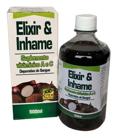 Elixir De Inhame 500 ml - 3 frascos | GUARUNATURALS