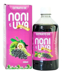 Extrato De Noni E Uva Produto 100% Natural 500ml - 6 frascos | GUARUNATURALS