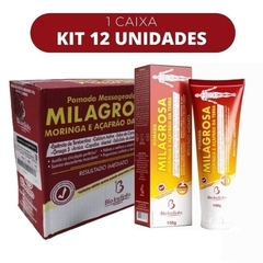 Pomada Milagrosa Para Massagem 12X150G Bio Instinto