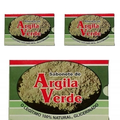 Sabonete Natural Com Argila Verde 90g - comprar online