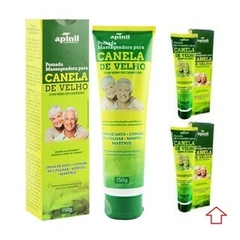 Gel Massageador Canela De Velho Apinil 150G Bisnaga Kit 6Un - GuaruNaturals | Atacado e Varejo - Frete Grátis | Produtos Naturais