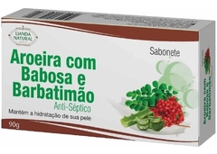 Kit C/12 Sabonete Barra Aroeira Com Babosa E Barbatimão 90g | GuaruNaturals