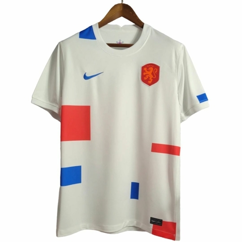 Camisa Holanda 2 Away 2012 - Retrô Masculina - Branca