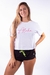 Camiseta Feminina Cropped Aloha na internet