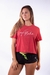 Camiseta Feminina Cropped Aloha na internet