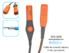 Cable Para Pinza Bipolar Europea Reusable para electrocirugía de 4 mts