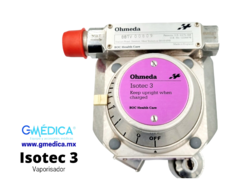 Vaporizador Isotec 3 Ohmeda - G MEDICA, SA DE CV