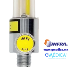Flujometro para Aire 0 a 15 LPM INFRA - tienda en línea