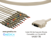 Cable EKG Compatible con Fukuda ME