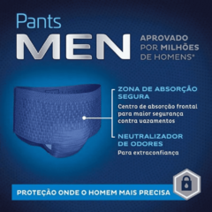 Roupa Intima Tena Pants Men com 8 unidades  