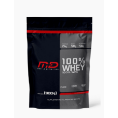 100% Whey Refil (900g) Sabores - Muscle Definition