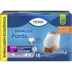 Tena Dermacare Pants - Pacote com 16 unidades - Fralda Geriátrica de Vestir - comprar online