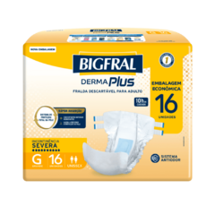 Bigfral DermaPlus - Embalagem Econômica - Fralda Geriátrica Tradicional - comprar online
