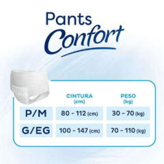 Tena Pants Confort Unissex com 24 unidades - Fralda Geriátrica de Vestir - Bela Idade - Fraldas Geriátricas e Artigos para Idosos