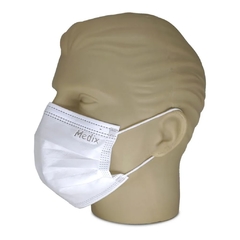 Máscara Descartável Branca com 50 Unidades - Medix - comprar online