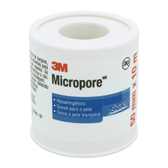 Micropore 50mm X 10m - Branco - 3M
