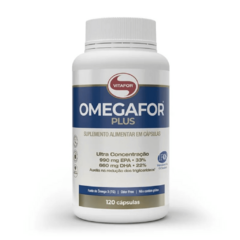 Ômega 3 Omegafor Plus - 120 Cápsulas - Vitafor