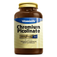 Picolinato de Cromo - 90 Cápsulas - Vitaminlife
