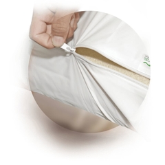 Protetor de Travesseiro Siliconado c/ Zíper - 70cm x 52cm - Senior Care