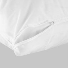 Protetor de Travesseiro Tecido Impermeável c/ Zíper - 50cm x 70cm - Tc Care