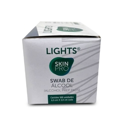 Swab de Álcool Lights 6,5cm x 3cm 100 Unidades - SkinPro - comprar online
