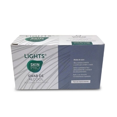 Swab de Álcool Lights 6,5cm x 3cm 100 Unidades - SkinPro na internet