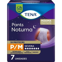 Tena Pants Noturna Unissex com 07 unidades - Fralda Geriátrica de Vestir