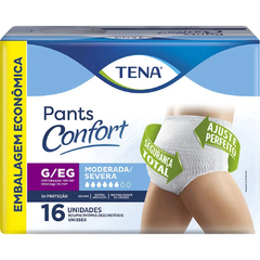 Tena Pants Confort Unissex com 16 unidades - Fralda Geriátrica de Vestir - comprar online