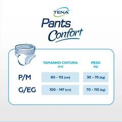 Tena Pants Confort Unissex com 16 unidades - Fralda Geriátrica de Vestir na internet