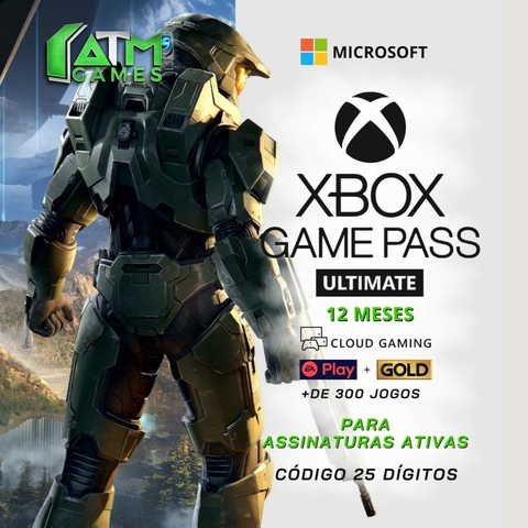 Game Pass Ultimate Código 25 Digítos - ATM GAMES