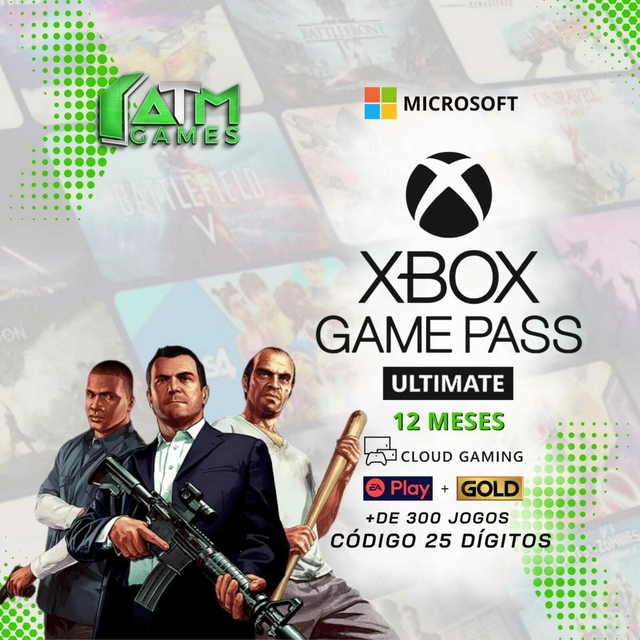 Xbox Ultimate Game Pass Ultimate – 12 Meses Parental ‣ Santos Games