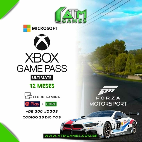 Xbox Game Pass Ultimate 12 Meses Código De 25 Digitos - Escorrega