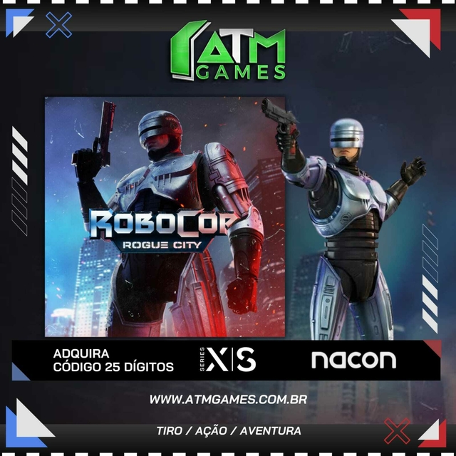 RoboCop Rogue City - Xbox Series X - Game Games - Loja de Games