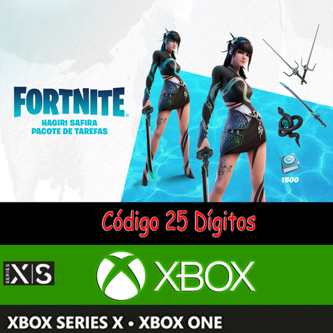 Fortnite : Pacote Linha Cruzada- Xbox One – Código de 25 Dígitos – WOW Games